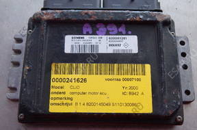 БЛОК УПРАВЛЕНИЯ RENAULT CLIO ECU S110130334A 8200061281