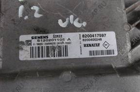 БЛОК УПРАВЛЕНИЯ RENAULT CLIO II 1.2 16V 8200417597