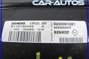 БЛОК УПРАВЛЕНИЯ RENAULT CLIO II 1.4   SIEMENS