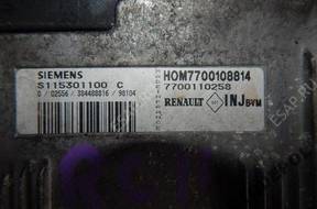 БЛОК УПРАВЛЕНИЯ    RENAULT CLIO II S115301100C