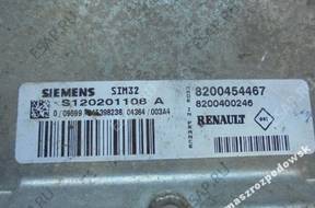 БЛОК УПРАВЛЕНИЯ RENAULT CLIO II S120201108A 8200454467