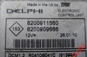 БЛОК УПРАВЛЕНИЯ RENAULT CLIO III 1.5 DCI 8200911560