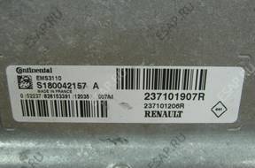 БЛОК УПРАВЛЕНИЯ RENAULT CLIO III MODUS 1.2 16V 237101907 год,