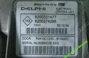 БЛОК УПРАВЛЕНИЯ RENAULT CLIO KANGOO 8200331477 8200374298