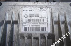 БЛОК УПРАВЛЕНИЯ RENAULT CLIO MODUS 8200911560