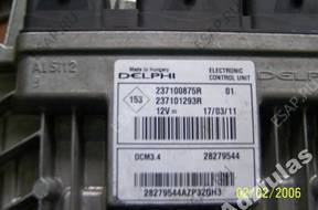 БЛОК УПРАВЛЕНИЯ RENAULT CLIO NISSAN 237100875 год, DCM3.4
