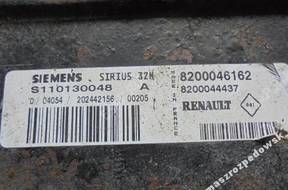 БЛОК УПРАВЛЕНИЯ RENAULT CLIO S110130048A 8200046162