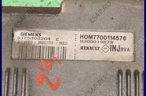 БЛОК УПРАВЛЕНИЯ RENAULT CLIO  S115303204C HOM7700114576