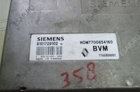 БЛОК УПРАВЛЕНИЯ RENAULT CLIO SIEMENS S101714102 D