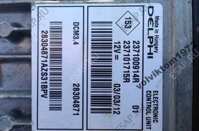 БЛОК УПРАВЛЕНИЯ RENAULT DELPHI 2371009 год,