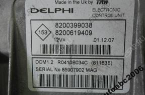 БЛОК УПРАВЛЕНИЯ RENAULT DELPHI 8200399038 8200619409