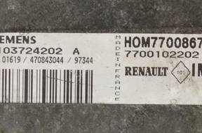 БЛОК УПРАВЛЕНИЯ   RENAULT ESPACE 3.0 S103724202A