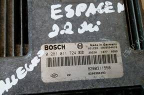 БЛОК УПРАВЛЕНИЯ   RENAULT ESPACE IV 2.2 DCI