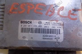 БЛОК УПРАВЛЕНИЯ , RENAULT ESPACE NR:0281011325