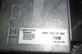 БЛОК УПРАВЛЕНИЯ   RENAULT HOM 7700 731 802