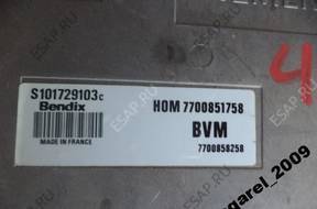 БЛОК УПРАВЛЕНИЯ RENAULT HOM7700851758 S101729103C