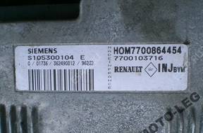 БЛОК УПРАВЛЕНИЯ RENAULT HOM7700864454 7700103716