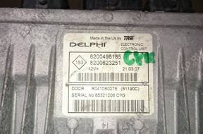 БЛОК УПРАВЛЕНИЯ  RENAULT KANGO 8200498185 8200623251