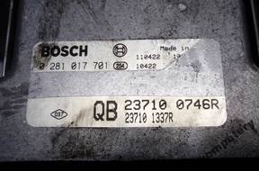БЛОК УПРАВЛЕНИЯ RENAULT KOLEOS 237100746r 0281017701