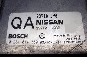 БЛОК УПРАВЛЕНИЯ RENAULT KOLEOS 23710jy08d 0281014360