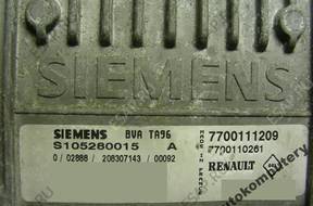 БЛОК УПРАВЛЕНИЯ RENAULT КПП 7700111209 s105280015a
