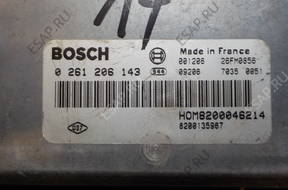 БЛОК УПРАВЛЕНИЯ RENAULT  LAGUNA 0261206143