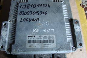 БЛОК УПРАВЛЕНИЯ RENAULT LAGUNA   0281011324