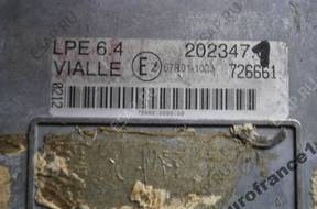 БЛОК УПРАВЛЕНИЯ Renault Laguna 1 1,6 LPE6.4 67 год,01-1023