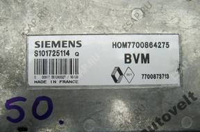 БЛОК УПРАВЛЕНИЯ RENAULT LAGUNA 1,8 SIEMENS H0M7700864275 БЛОК УПРАВЛЕНИЯ RENAULT LAGUNA 1,8 SIEMENS H0M7700864275