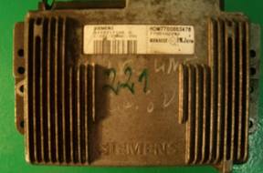 БЛОК УПРАВЛЕНИЯ RENAULT LAGUNA 1.8 B S113717108D БЕЗ КОДА