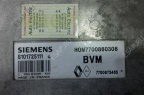 БЛОК УПРАВЛЕНИЯ RENAULT LAGUNA 1.8 S101725111Q 7700860308