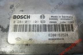 БЛОК УПРАВЛЕНИЯ Renault Laguna 1.9 dci nr 0281011101