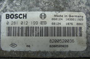 БЛОК УПРАВЛЕНИЯ RENAULT LAGUNA 2 II LIFT 05