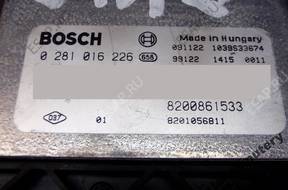 БЛОК УПРАВЛЕНИЯ RENAULT LAGUNA 3.0 8200861533 0281016226 БЛОК УПРАВЛЕНИЯ RENAULT LAGUNA 3.0 8200861533 0281016226