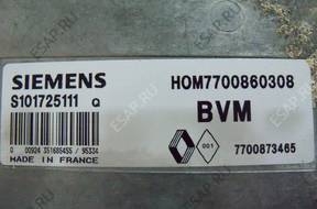 БЛОК УПРАВЛЕНИЯ RENAULT LAGUNA I   1.8 1996 год