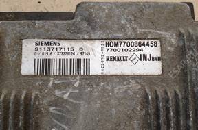 БЛОК УПРАВЛЕНИЯ RENAULT LAGUNA I   HOM7700864458