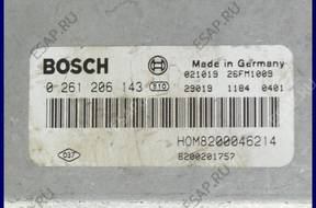 БЛОК УПРАВЛЕНИЯ RENAULT LAGUNA II 0261206143 БЛОК УПРАВЛЕНИЯ RENAULT LAGUNA II 0261206143