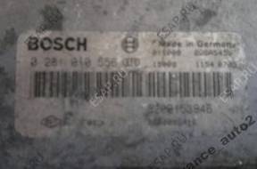 БЛОК УПРАВЛЕНИЯ RENAULT LAGUNA II 1.9 DCI 0281010556