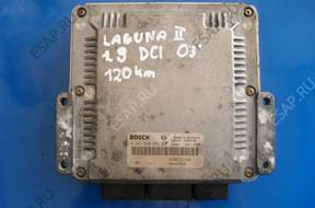 БЛОК УПРАВЛЕНИЯ RENAULT LAGUNA II 1.9 DCI 0281010556