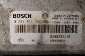 БЛОК УПРАВЛЕНИЯ Renault Laguna II 1.9 DCI 0281011324