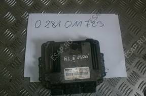 БЛОК УПРАВЛЕНИЯ RENAULT LAGUNA II 1.9 DCI 0281011723