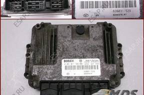 БЛОК УПРАВЛЕНИЯ - RENAULT LAGUNA II 1.9 DCI 0281011723