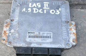 БЛОК УПРАВЛЕНИЯ RENAULT LAGUNA II 1.9 DCI 8200095416 БЛОК УПРАВЛЕНИЯ RENAULT LAGUNA II 1.9 DCI 8200095416