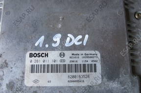 БЛОК УПРАВЛЕНИЯ RENAULT LAGUNA II   1.9 DCI
