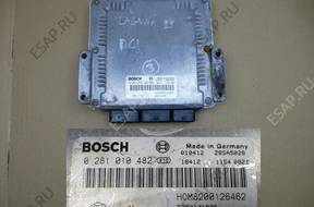 БЛОК УПРАВЛЕНИЯ   RENAULT LAGUNA II 2 0281010482