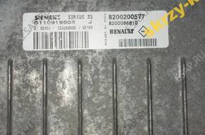БЛОК УПРАВЛЕНИЯ RENAULT  LAGUNA II    8200200577