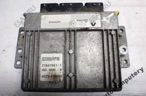 БЛОК УПРАВЛЕНИЯ RENAULT LAGUNA II 8200264679 8200278376