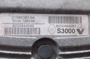 БЛОК УПРАВЛЕНИЯ RENAULT LAGUNA II   8200444586