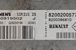 БЛОК УПРАВЛЕНИЯ RENAULT LAGUNA II S110919502 БЛОК УПРАВЛЕНИЯ RENAULT LAGUNA II S110919502