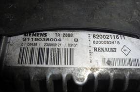 БЛОК УПРАВЛЕНИЯ RENAULT LAGUNA II S118038004B 8200211611